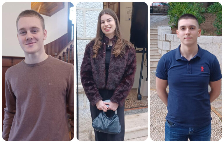 Razgovarali smo s troje nadarenih županijskih stipendista: kod Stanka, Ante i Leone nema floskula, oni znaju što žele