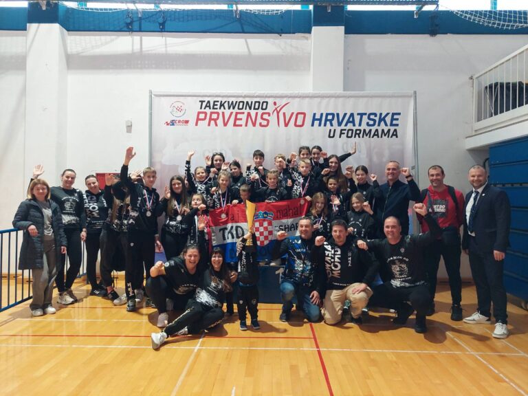 Taekwondo klub Shark ekipni prvaci  Hrvatske