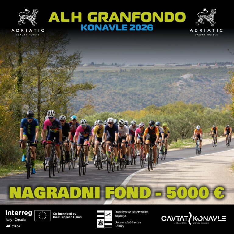 Više od sto vozača stiže na subotnju biciklističku utrku ALH Granfondo Konavle