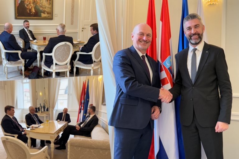 Veleposlanik Češke na prijemu kod Mata Frankovića