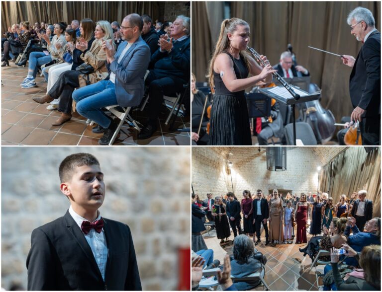 FOTO: Učenici Umjetničke škole Luke Sorkočevića nastupili sa simfonijskim orkestrom