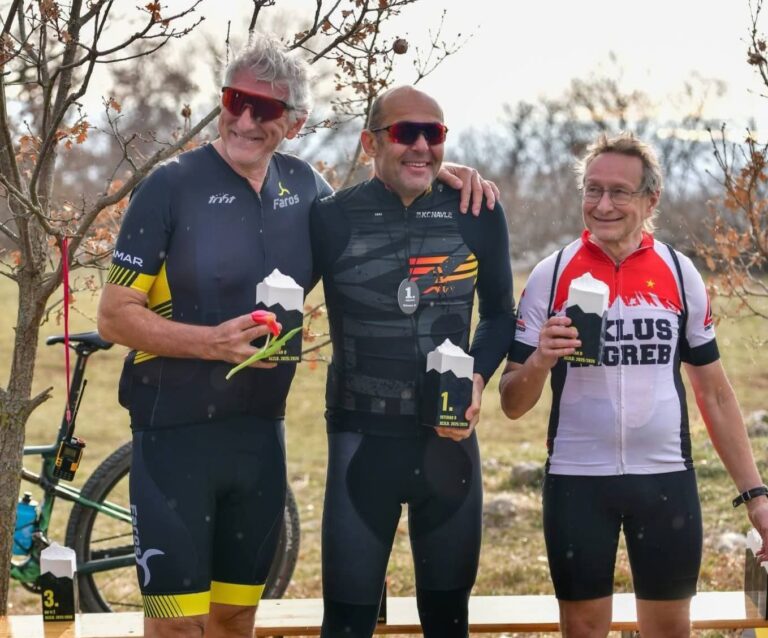 Dr. Dragutin Petković, biciklistički as Dalmacije