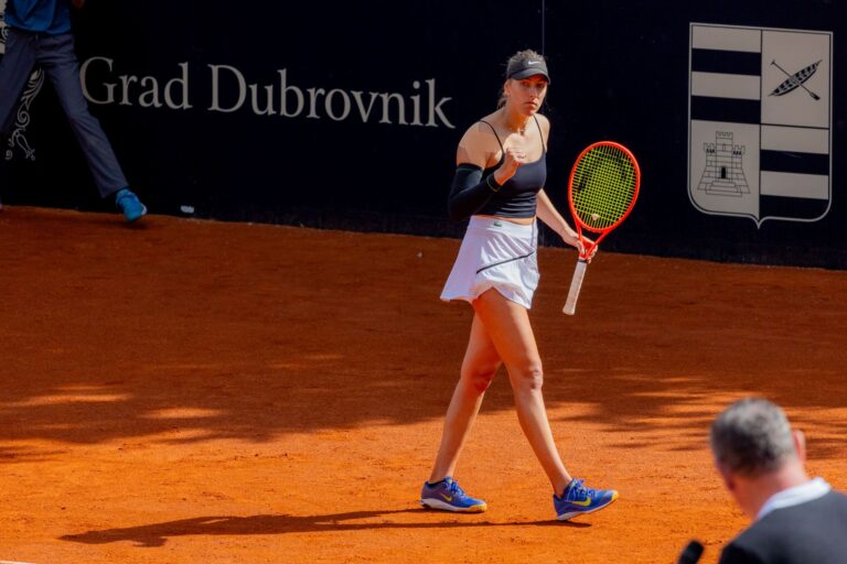 Tena Lukas ostala jedina hrvatska predstavnica u drugom kolu WTA Dubrovnik Opena