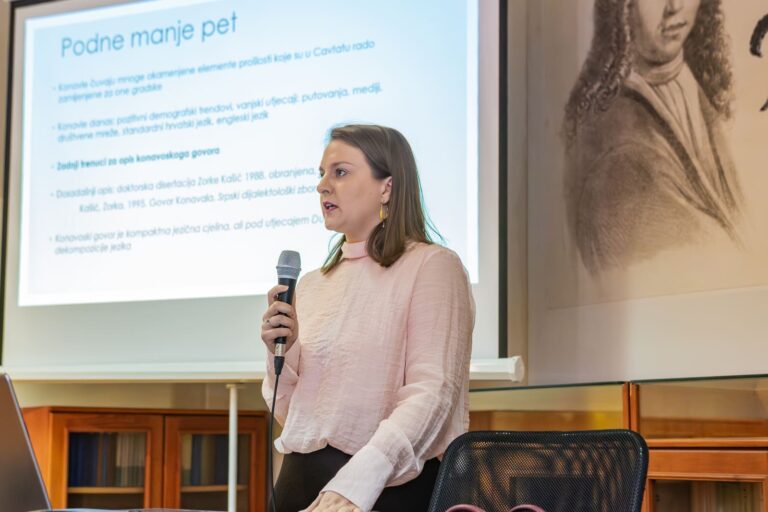 Petra Brailo održala predavanje o jezičnim specifičnostima konavoskog govora