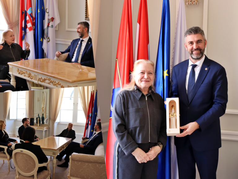 Gradonačelnik Franković primio nagrađivanu kostimografkinju Doris Kristić povodom 50 godina karijere