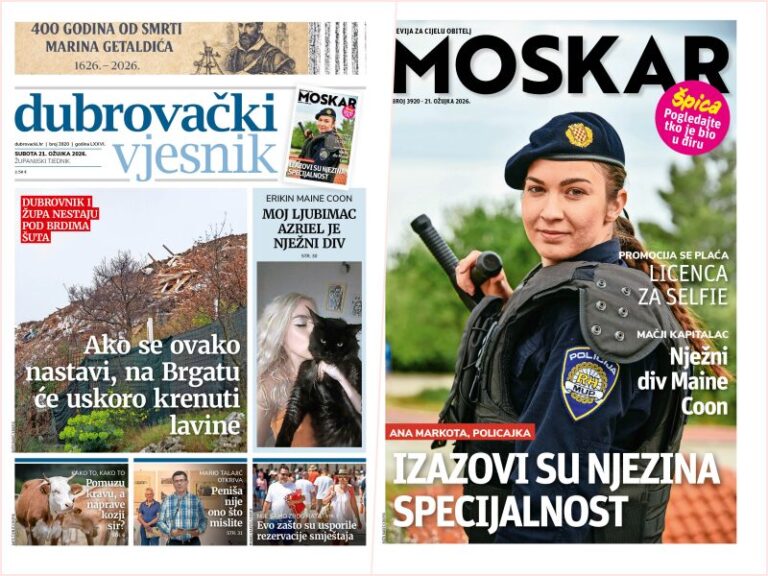 U prodaji je novi broj Dubrovačkog vjesnika