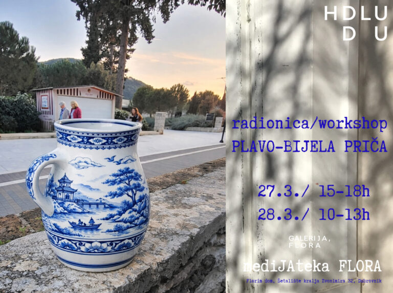 Kreativna radionica oslikavanja keramike u Galeriji Flora