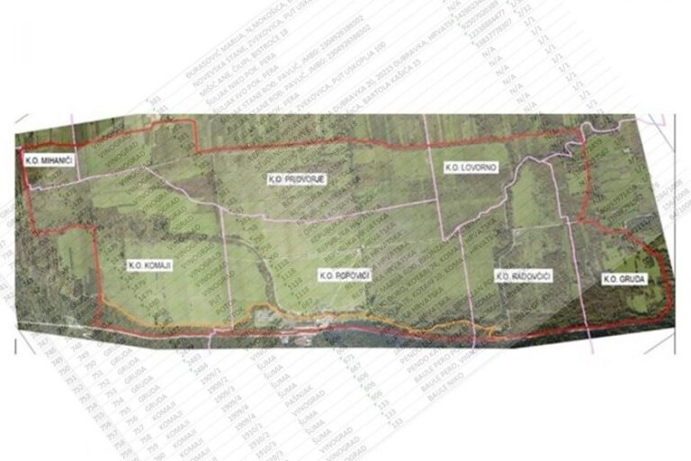 KOMASACIJA: Potražite svoju parcelu nakon prijedloga nadiobe zemljišta u Konavoskom polju!