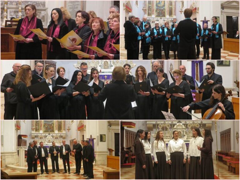 KRŠĆANSKO LICE KULTURE Održan Korizmeni koncert zborova i klapa naše biskupije