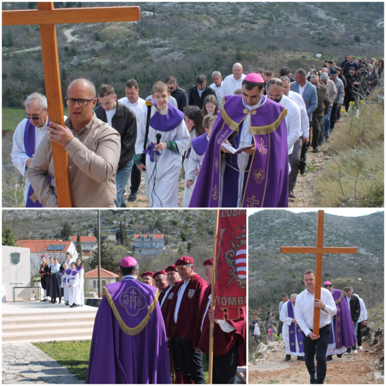 Sočani izgradili križni put od  spomenika poginulim braniteljima do crkve sv. Ilije