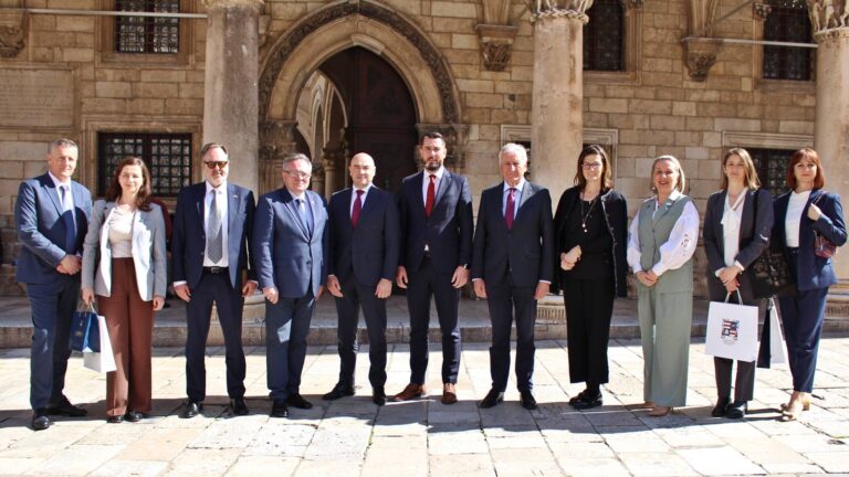 Predstavnici Lublinskog vojvodstva na prijemu kod župana Peza