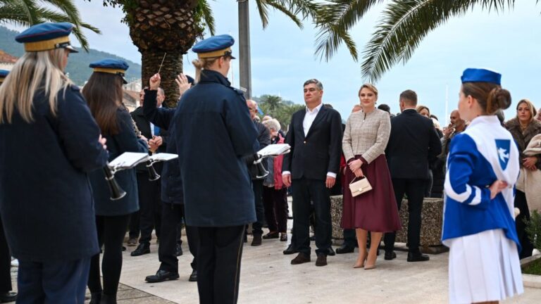 Predsjednik Milanović u Vela Luci : Živimo u tjednima i godinama nasilništva i gaženja međunarodnog prava i normi