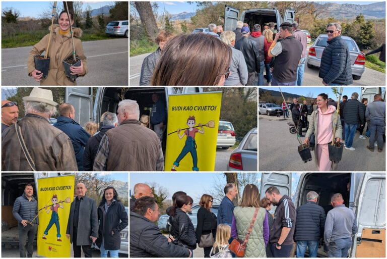 Cvijeto podijelio šipke i smokve Konavljanima
