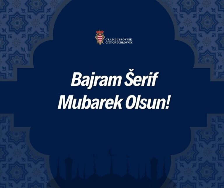 Gradonačelnik čestitao Ramazanski bajram: Neka vam ovaj veliki blagdan donese mir, radost i blagostanje