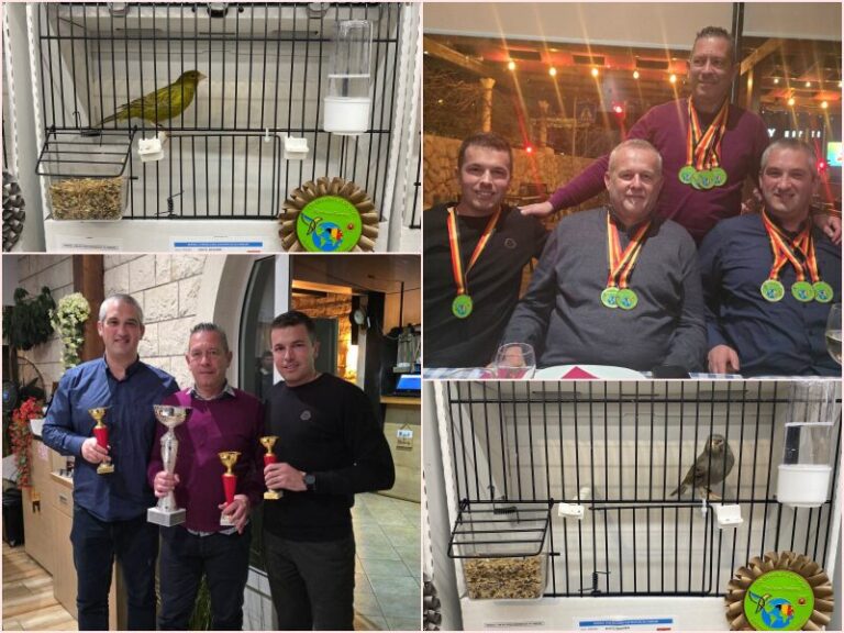 Svjetsko ornitološko prvenstvo: 10 medalja za Udrugu za zaštitu i uzgoj ptica Dubrovnik