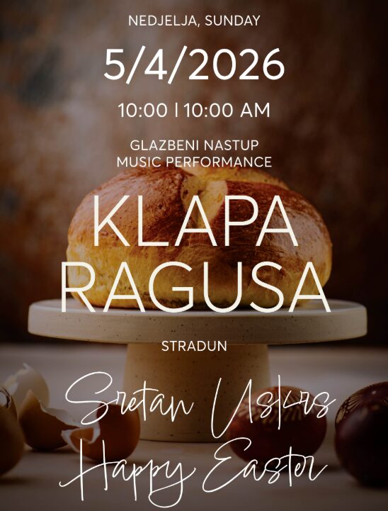 Uskrs u Gradu uz klapu Ragusa i podjelu penganih jaja