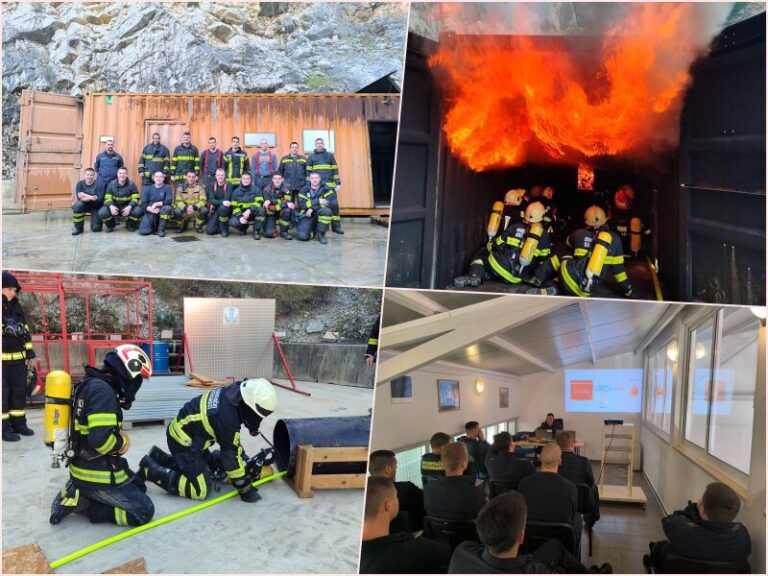 SIGURNOST NA PRVOM MJESTU Dubrovački vatrogasci usavršili vještine gašenja požara zatvorenog prostora