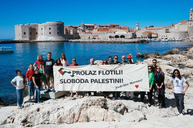 I Dubrovnik uz globalnu flotilu za Gazu