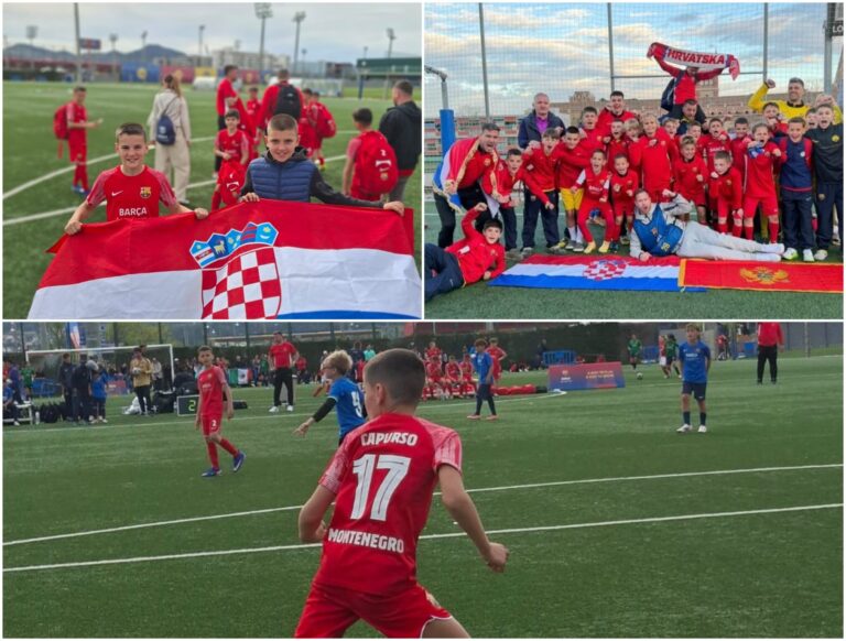 Maroje Capurso niže uspjehe. Nastupio na Barca Academy World Cupu 2026