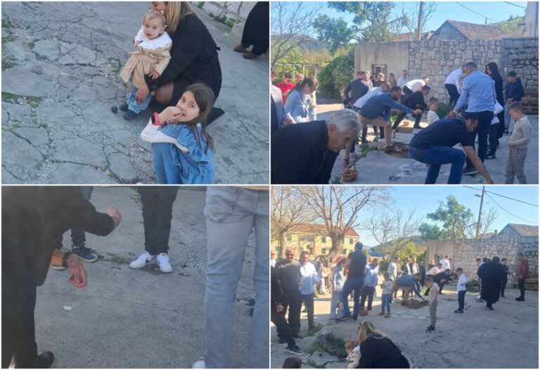 FOTO: Gađanje uskrsnih jaja u Župi