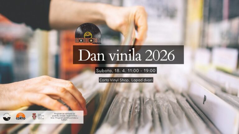 Dan vinila u subotu u Dubrovniku kao i u ostatku svijeta