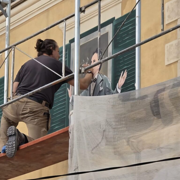 Najbolji hrvatski 3D umjetnik na skelama u Cavtatu – I Bukovac će biti na balkonu…