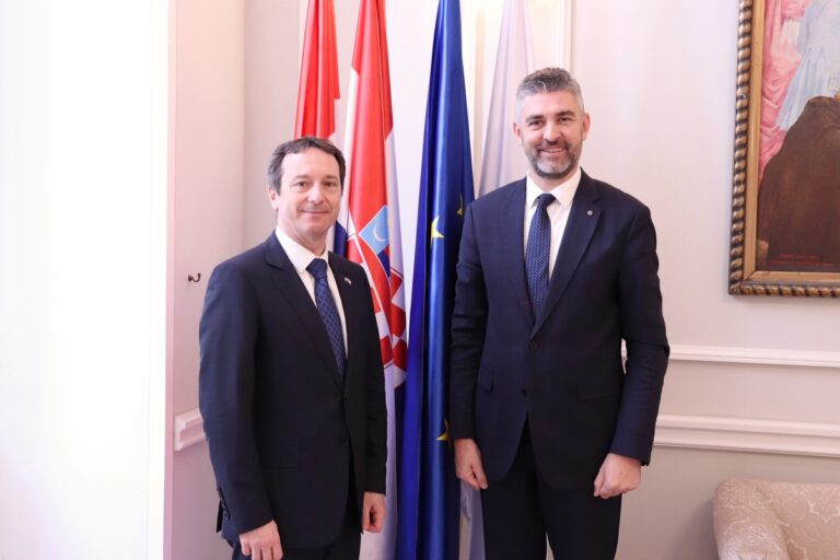 Franković primio u posjet francuskog veleposlanika Fabiena Fieschija