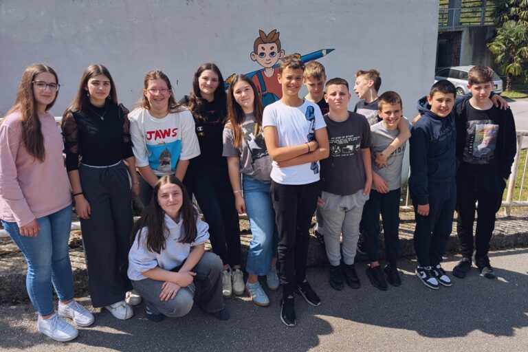 FOTO: Superjunak Cvijeto dobio mural na OŠ Gruda