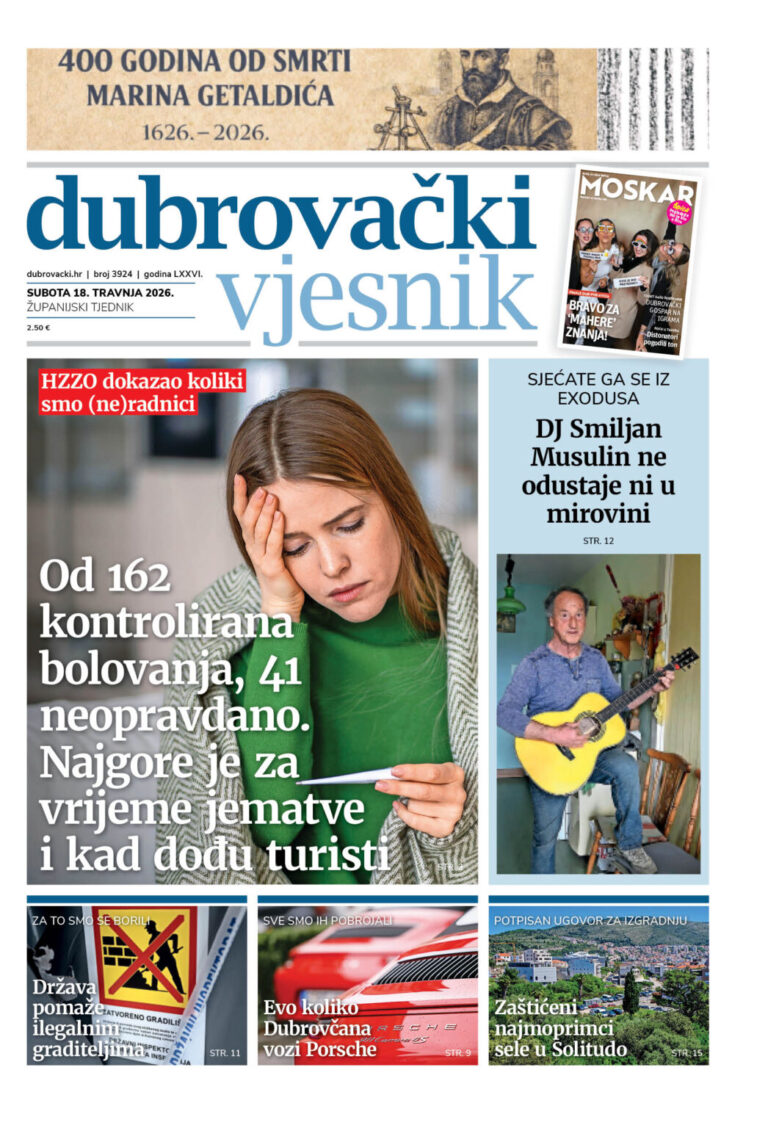 U prodaji je novi broj Dubrovačkog