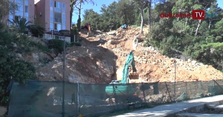 Grad Dubrovnik poziva Građevinsku inspekciju na gradilište u Bokeljskoj