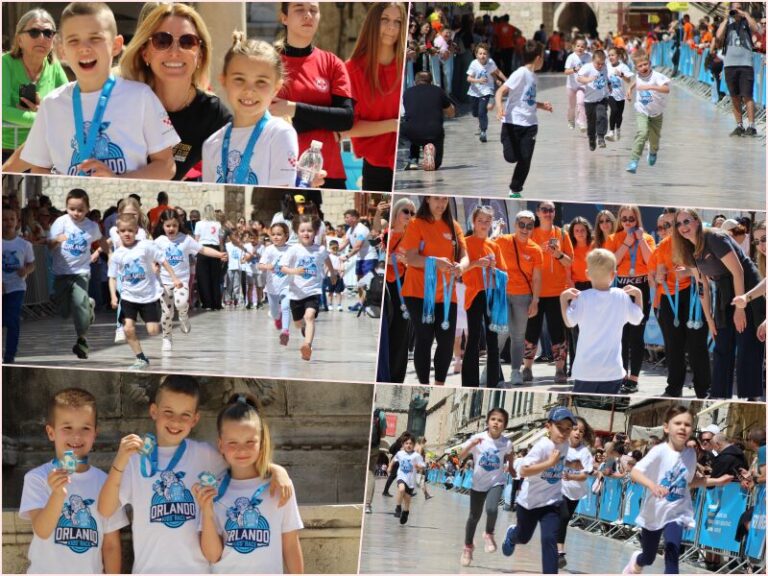 FOTO: Klinci lavljeg srca istrčali dječju utrku Orlando