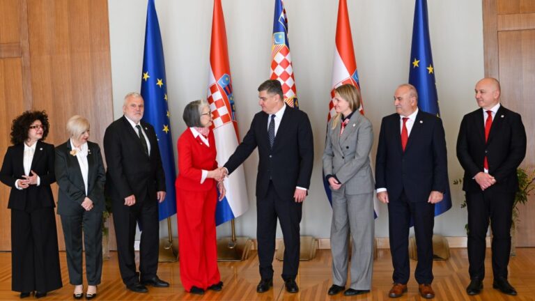 Otac Mata Frankovića na prijemu kod predsjednika Milanovića