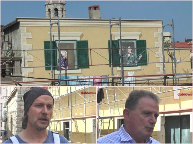 TV/ Ulična umjetnost u Cavtatu: od gusta ćemo proći ovom uličicom