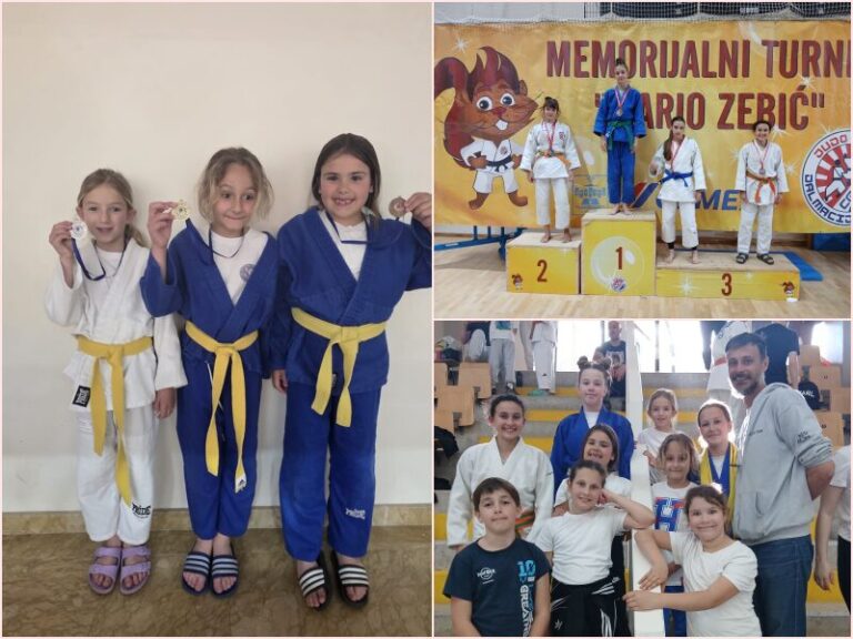 Judo klub Konavle-Cavtat osvojio 10 medalja na Memorijalnom turniru Mario Zebić