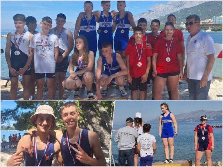 Neptunaši se s četiri medalje vratili s treće regate Kupa Dalmacije