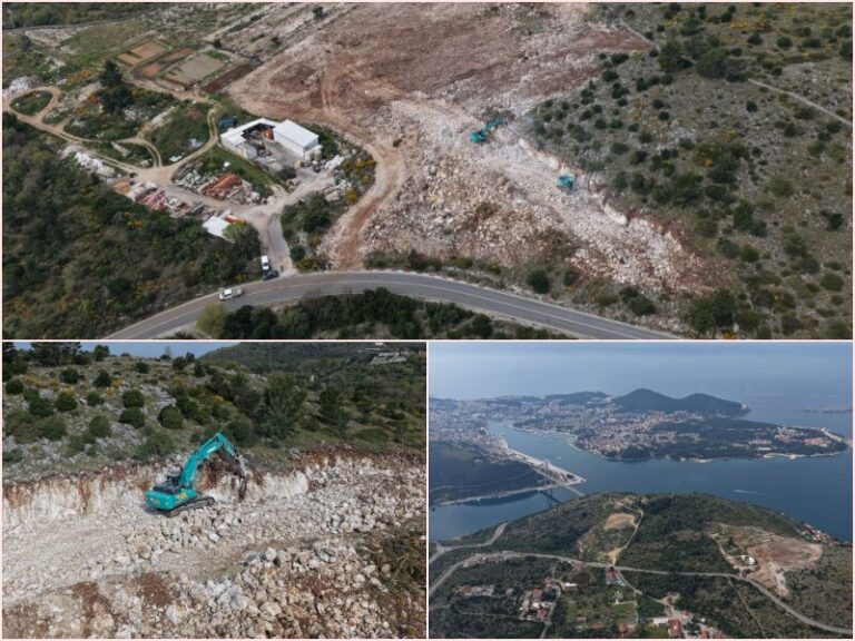 FOTO: Izvode se radovi na izgradnji Park & Ride sustava na Pobrežju