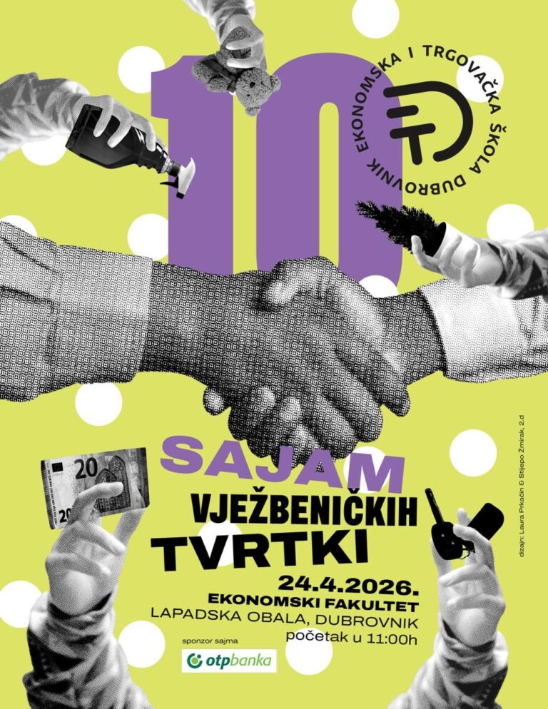 Jubilarni 10. Sajam vježbeničkih tvrtki u Dubrovniku