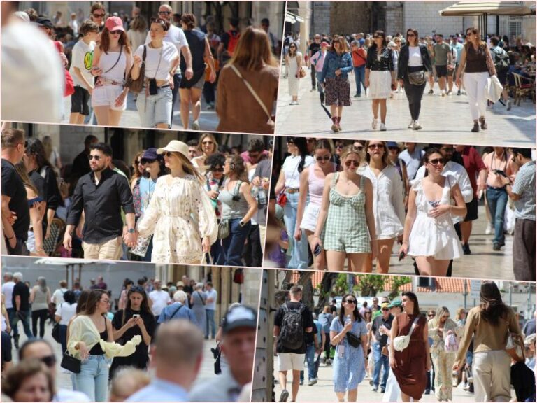 FOTO: Dan je kao stvoren za šetnju. Evo tko je sve na Stradun došao u ljetnoj odjeći