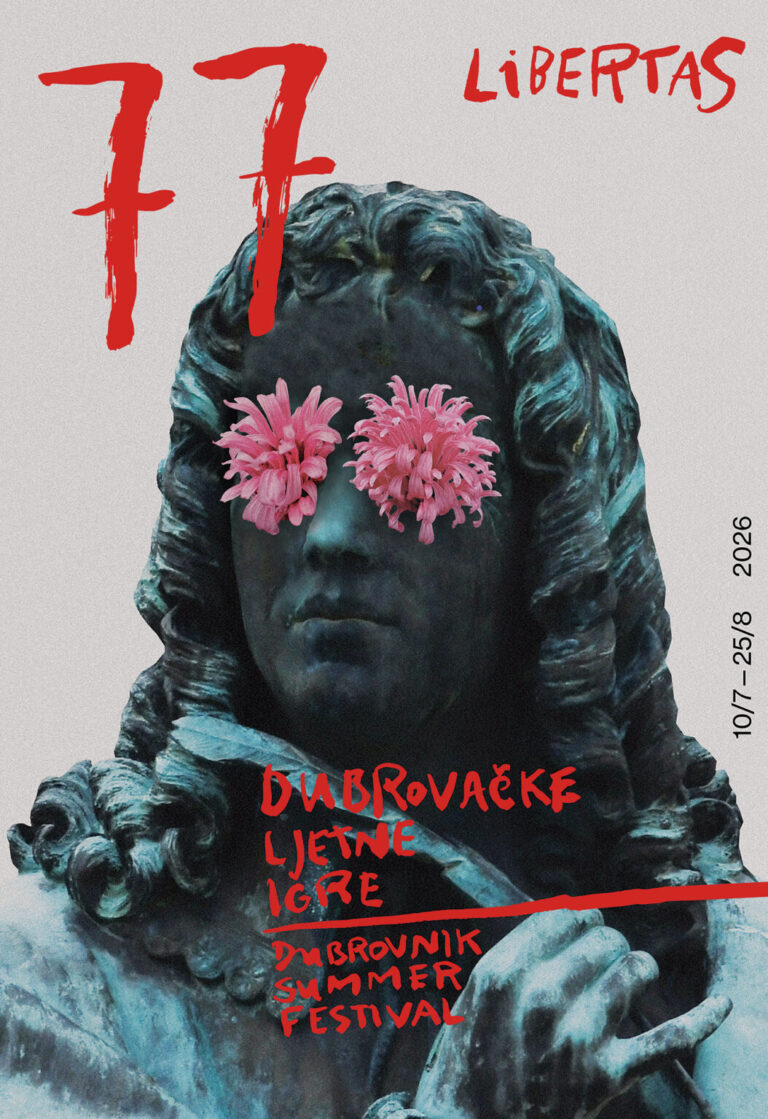 DUBROVAČKI GOSPAR NA OČIMA GUNDULIĆA Vizual Saše Šekoranje za 77. Igre