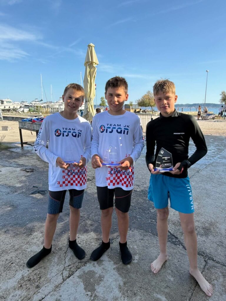 JK Orsan osvojio tri medalje na Kupu Vitrenjaka za klasu Optimist