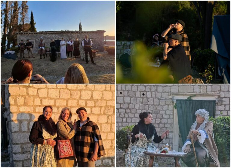 FOTO: Dramski prikaz povijesti ljetnikovca Bettera u Mlinima kroz scenarij Vedrana Mezeia