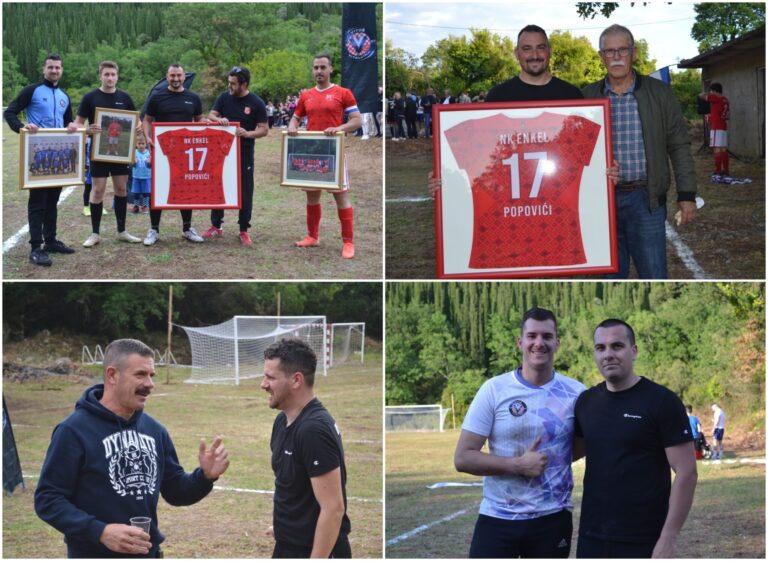 FOTO: Prijateljska nogometna utakmica Vitoša i Enkela u Vitaljini