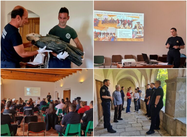 FOTO: Dvodnevna radionica i vježba civilne zaštite „Biblios 2026“ u Konavlima educirala o zaštiti kulturne baštine u izvanrednim okolnostima