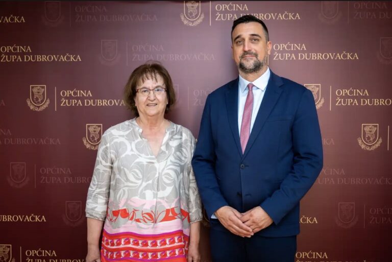 Načelnik Općine Župa dubrovačka primio Mariju Lukšić, predstavnicu Udruge civilnih stradalnika Domovinskog rata