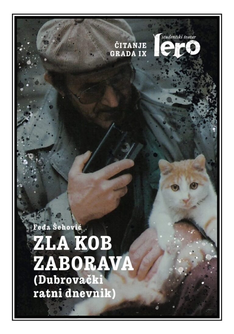 „Zla kob zaborava“ Feđe Šehovića u Lerovom „Čitanju Grada“