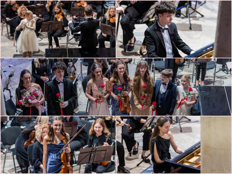 FOTO/ KONCERT POVODOM DANA ŽUPANIJE S orkestrom nastupili mladi glazbenici