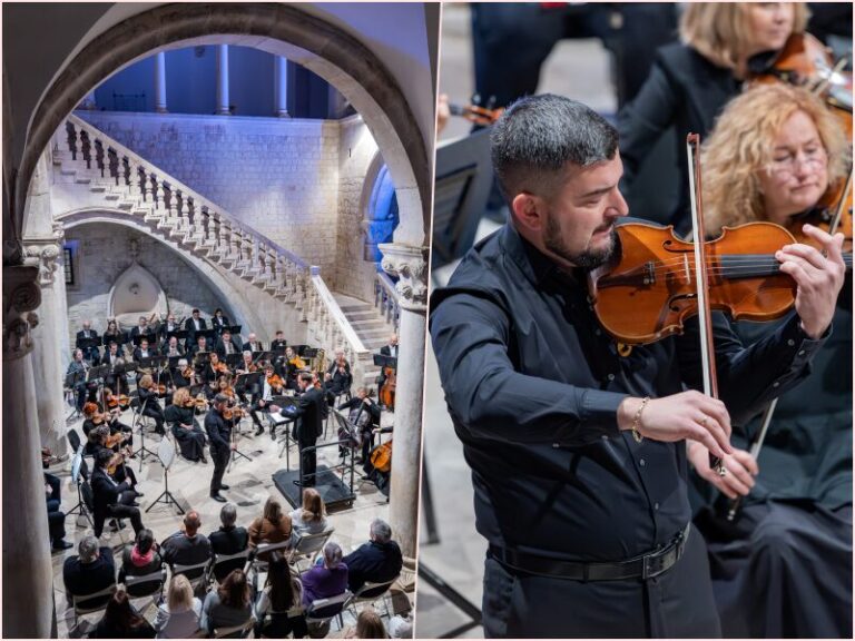 Violinist Ivo Dropulić nastupio s DSO-om u Kneževu dvoru