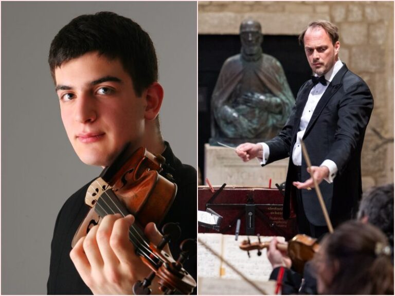 Violinist Ivo Dropulić večeras s DSO-om u Kneževu dvoru