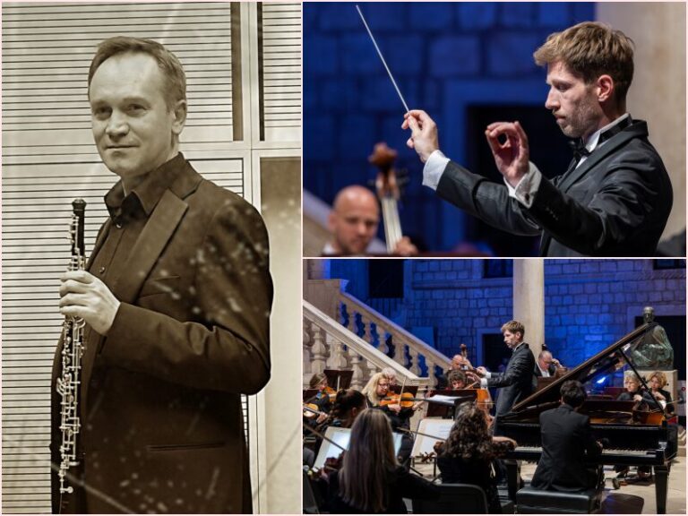Oboist Dario Golčić nastupa s DSO-om u crkvi Male braće