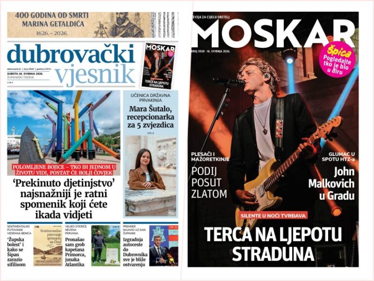 U prodaji je novi broj Dubrovačkog vjesnika